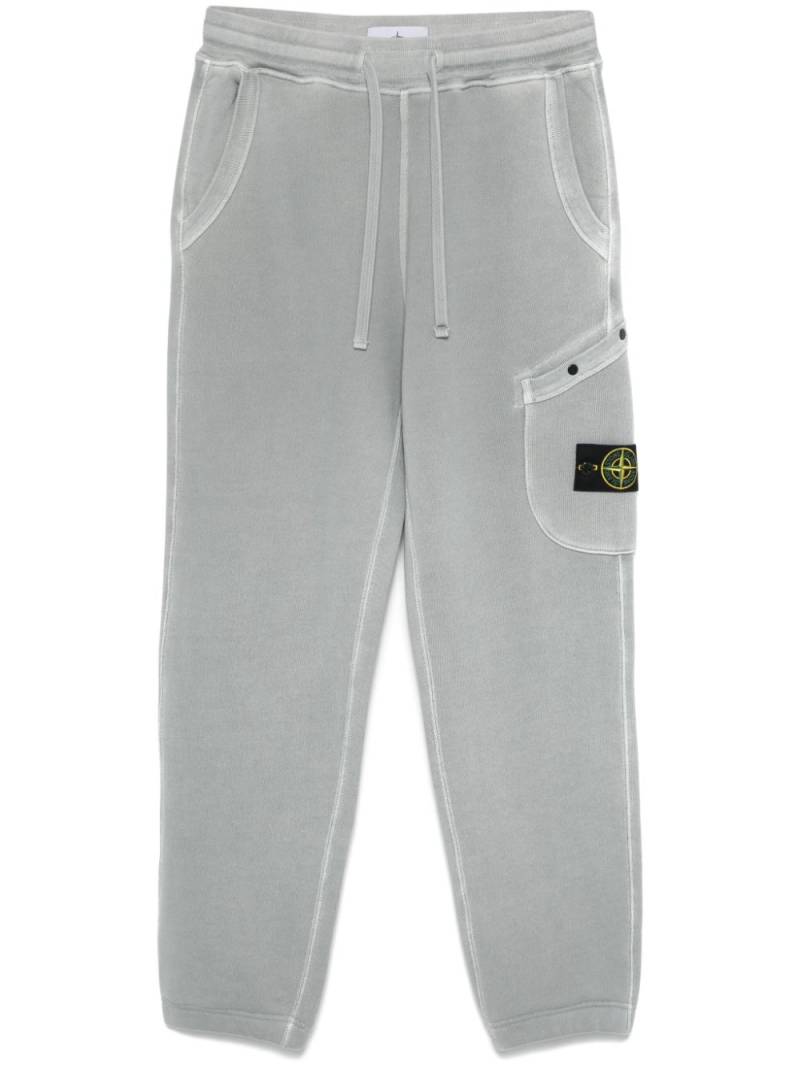 Stone Island Compass-badge trousers - Grey von Stone Island