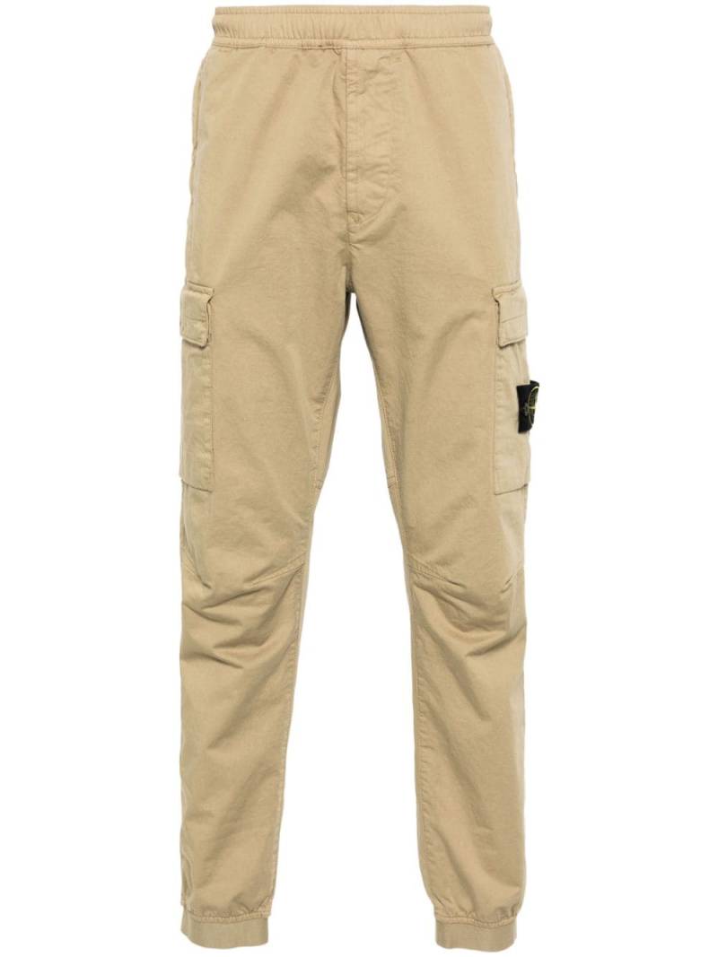 Stone Island Compass-badge trousers - Neutrals von Stone Island