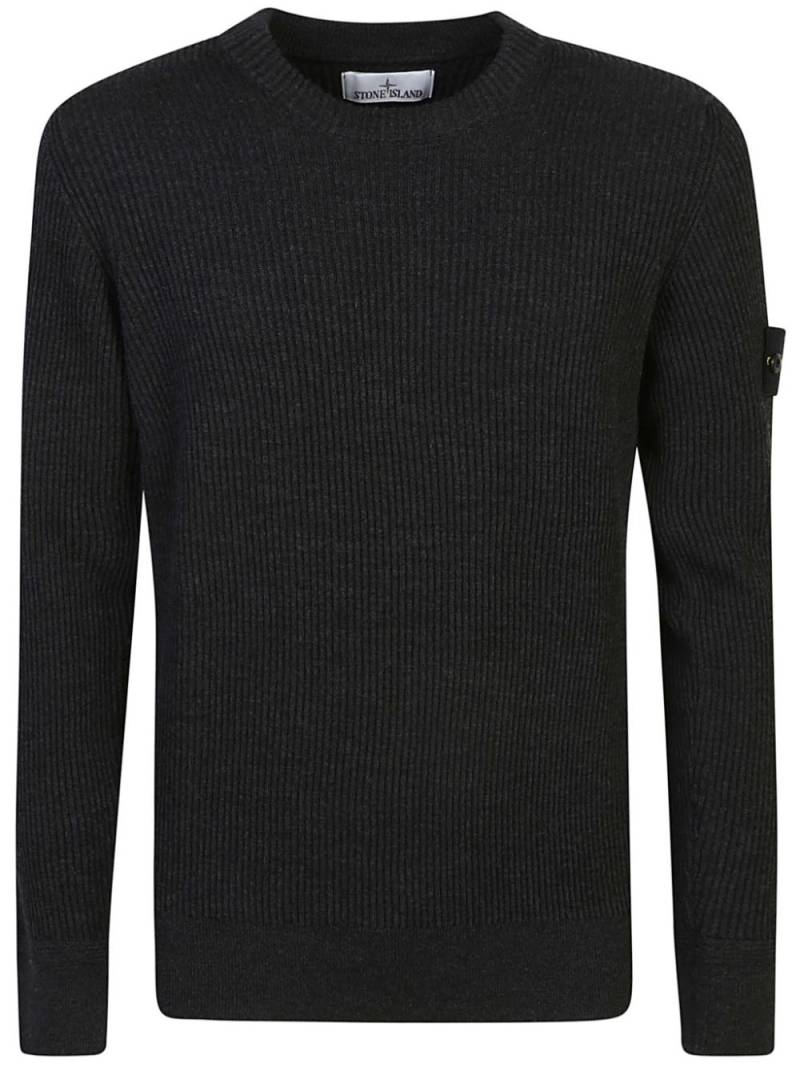 Stone Island Compass jumper - Grey von Stone Island