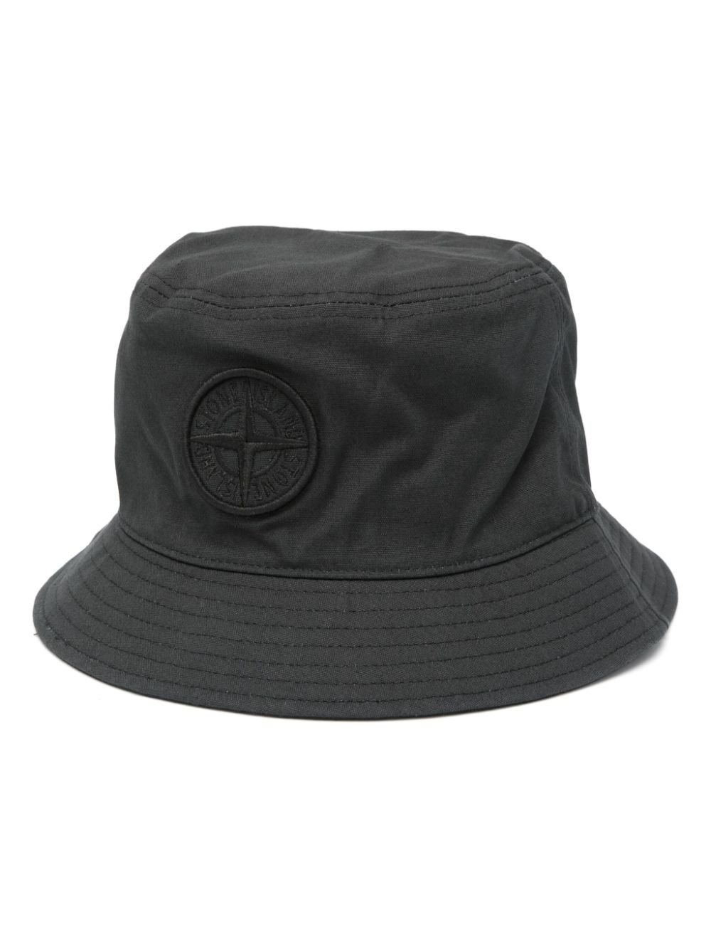 Stone Island Compass-motif bucket hat - Black von Stone Island