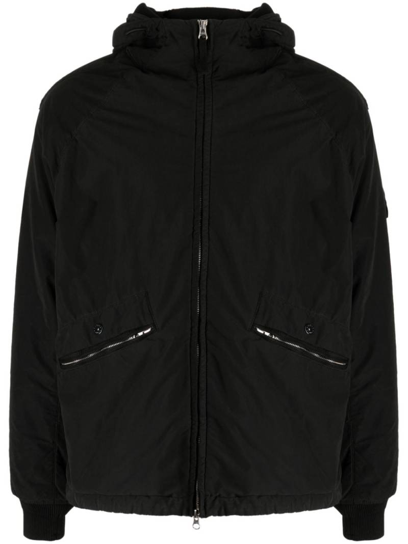 Stone Island Compass-motif hooded jacket - Black von Stone Island