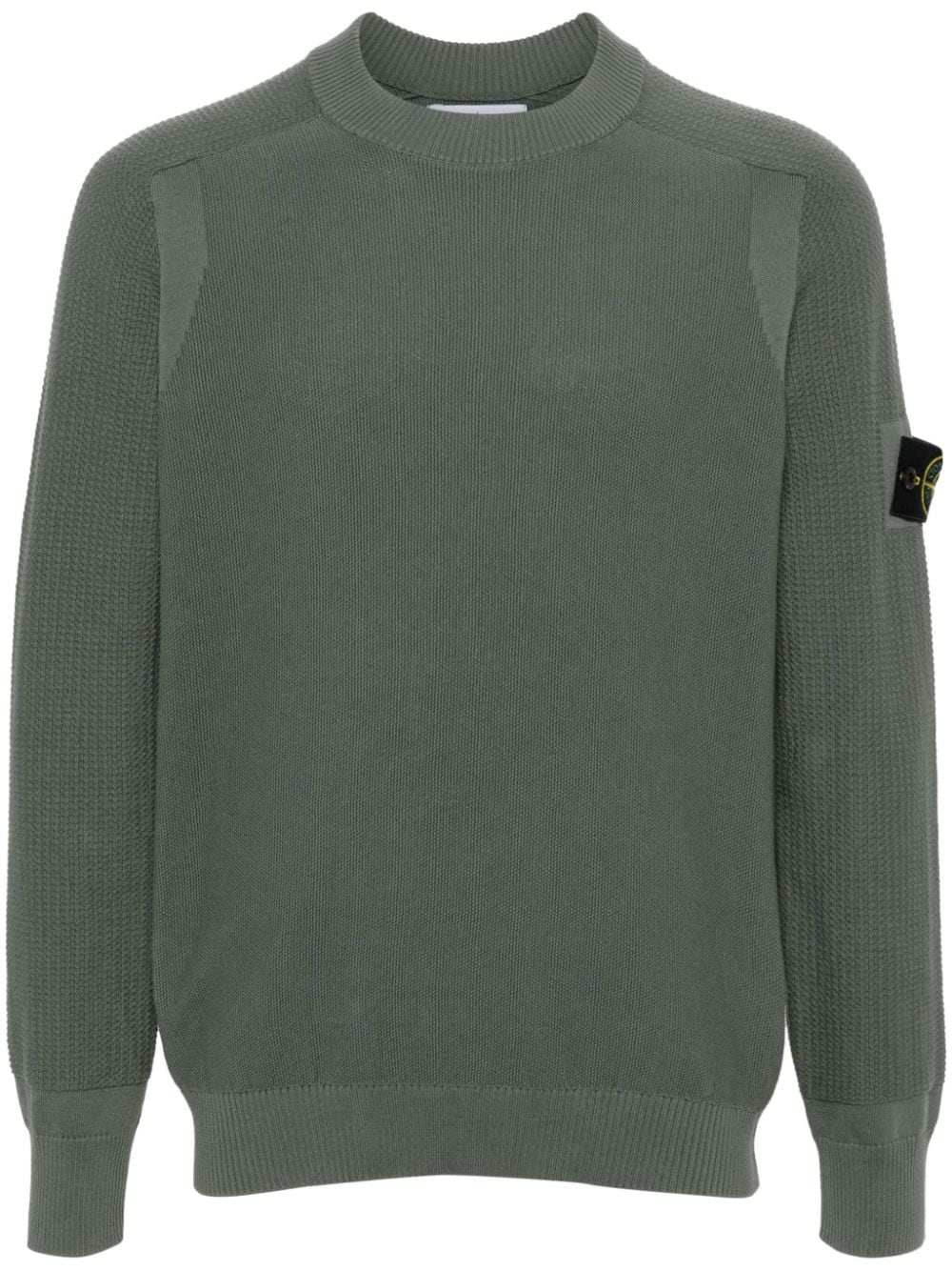 Stone Island Compass-motif jumper - Green von Stone Island