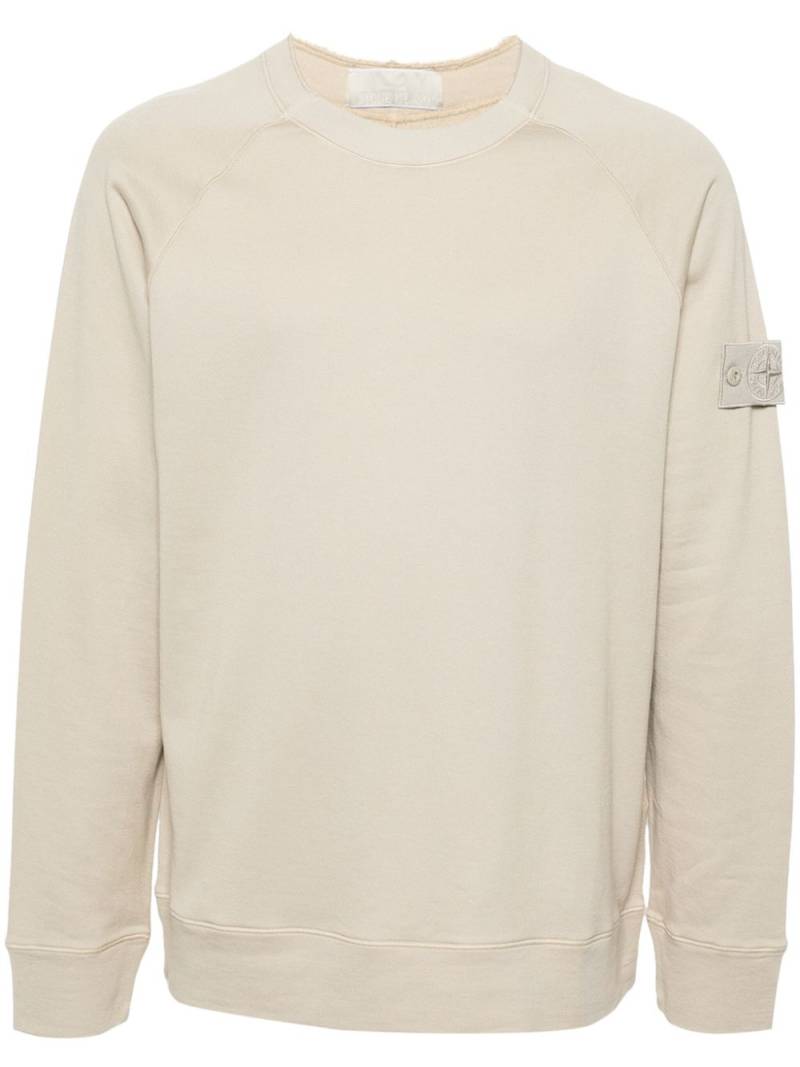 Stone Island Compass-motif sweatshirt - Neutrals von Stone Island