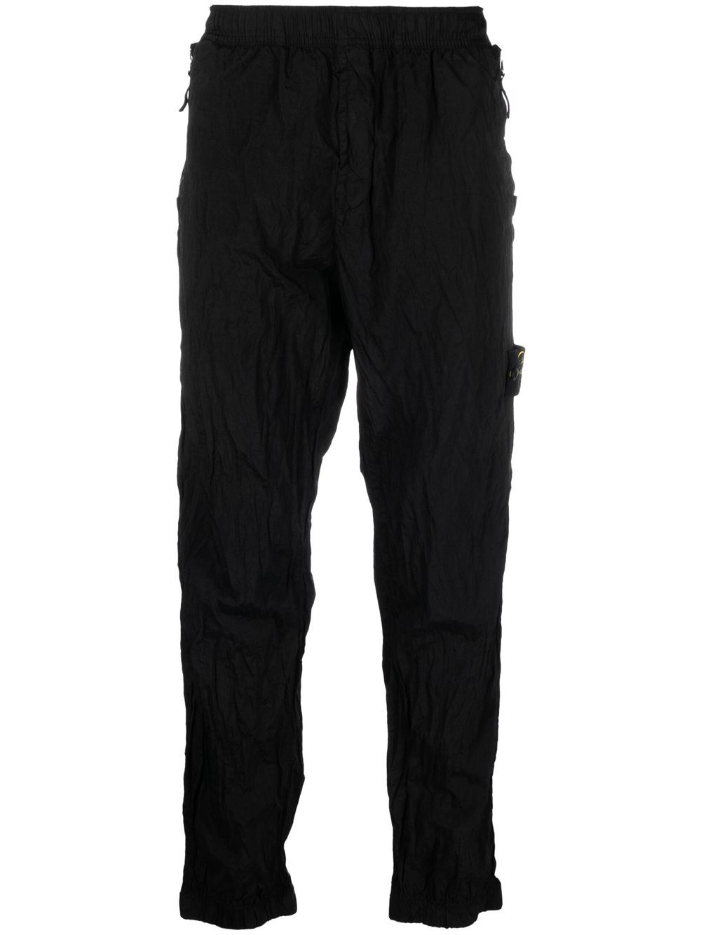 Stone Island Compass-motif track pants - Black von Stone Island