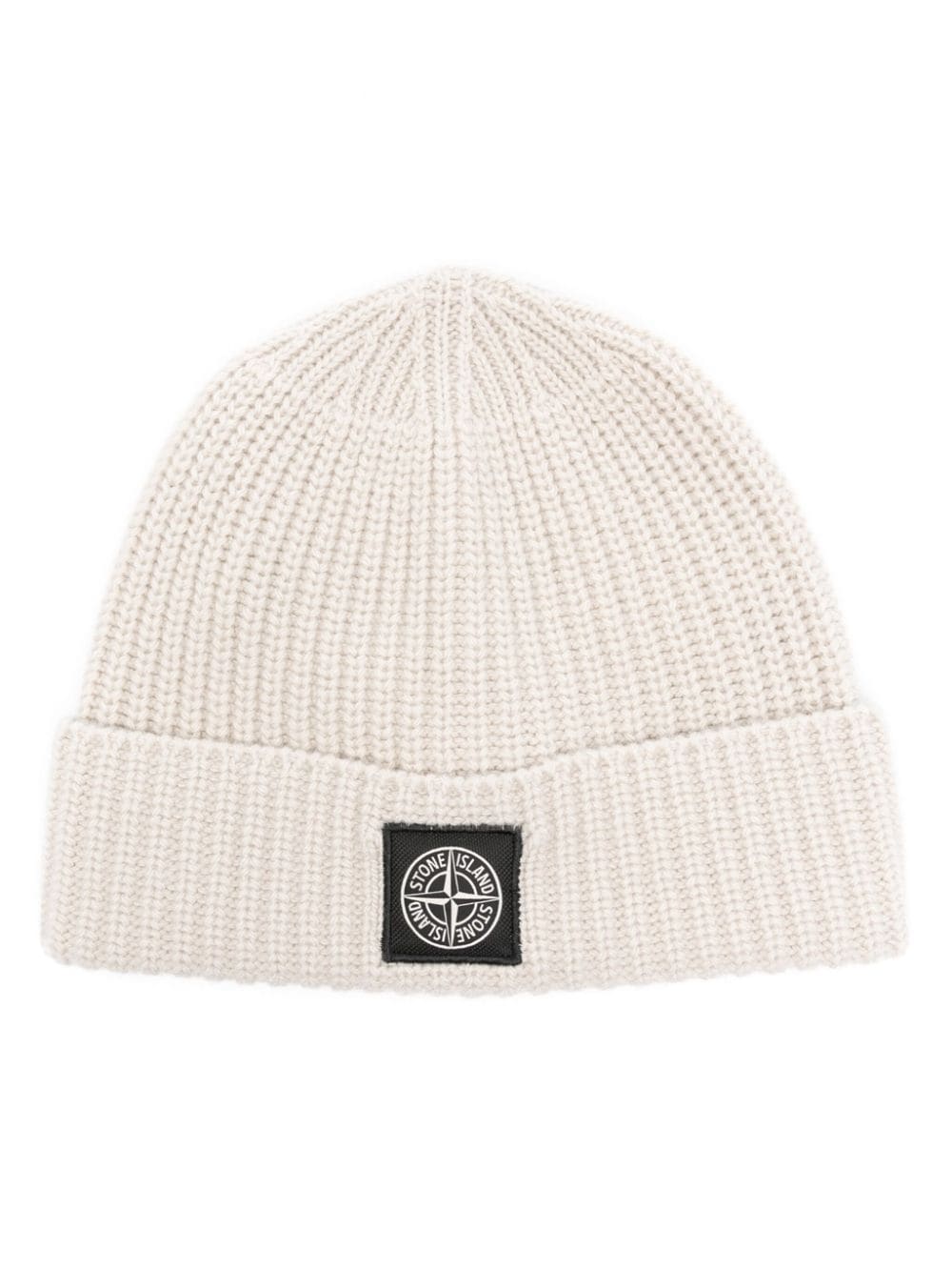 Stone Island Compass-patch beanie - Neutrals von Stone Island