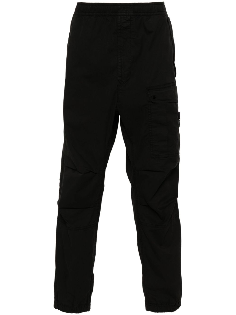 Stone Island Compass-patch cargo trousers - Black von Stone Island