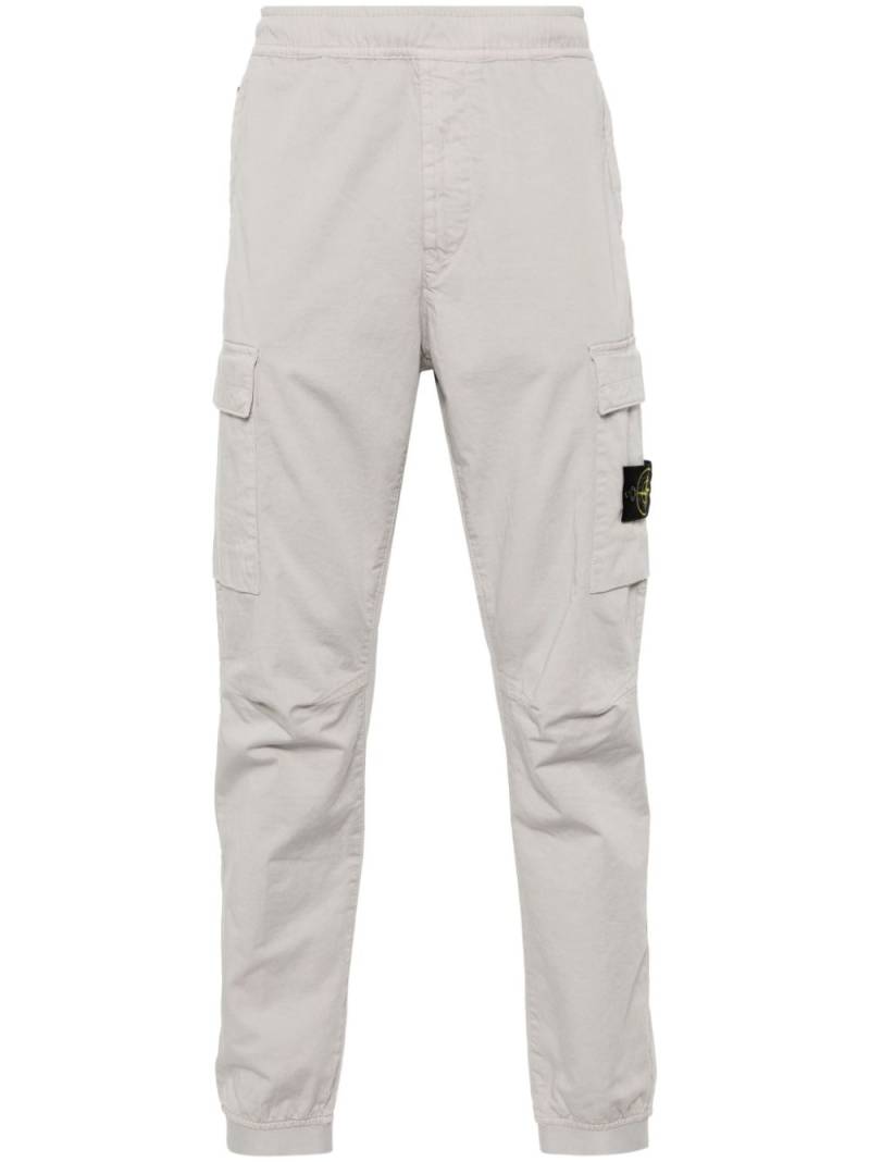 Stone Island Compass-patch cargo trousers - Grey von Stone Island