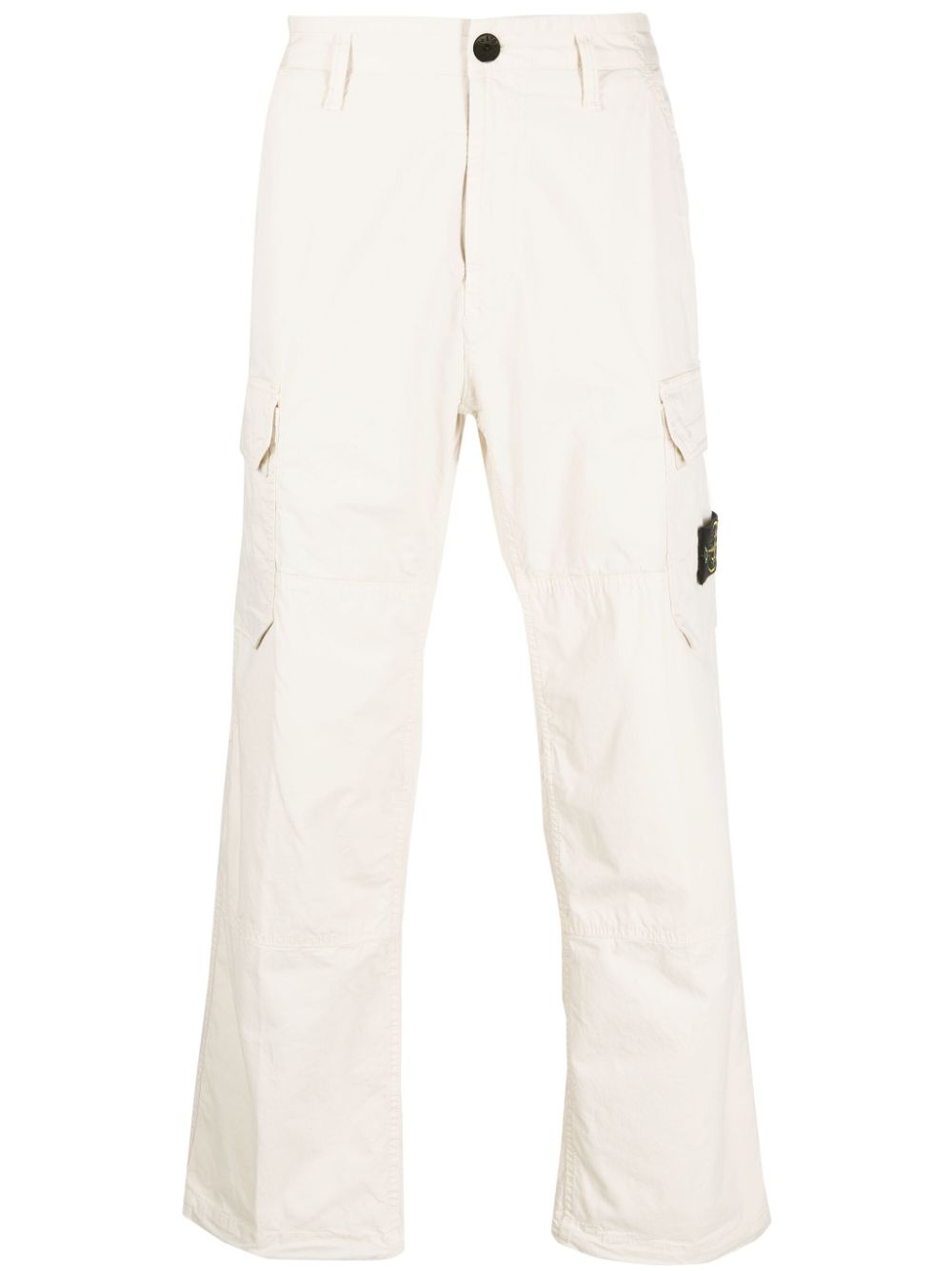 Stone Island Compass-patch cargo trousers - Neutrals von Stone Island