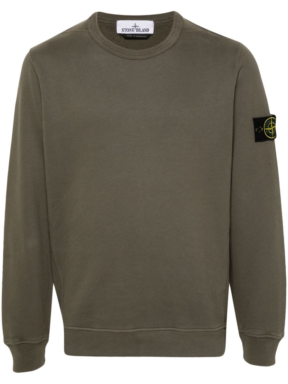 Stone Island Compass-patch sweatshirt - Green von Stone Island