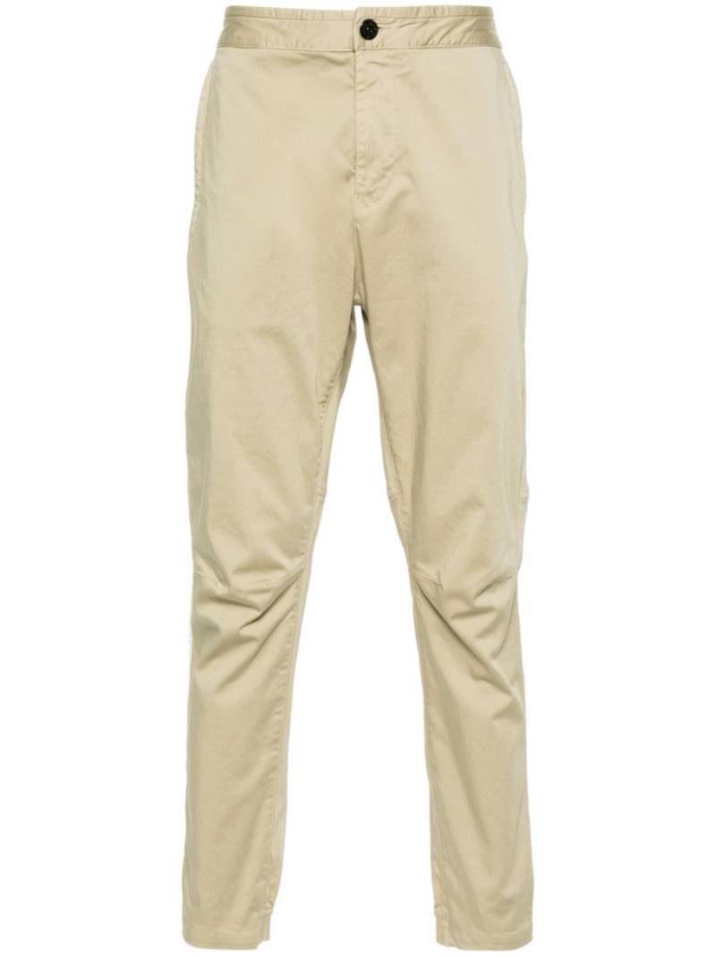 Stone Island Compass-patch tapered trousers - Neutrals von Stone Island