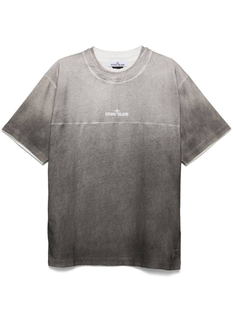 Stone Island Compass-print T-shirt - Grey von Stone Island