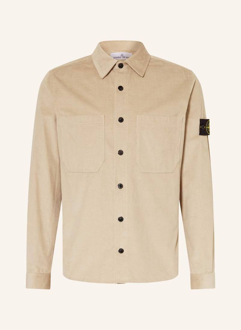 Stone Island Cord-Overjacket beige von Stone Island