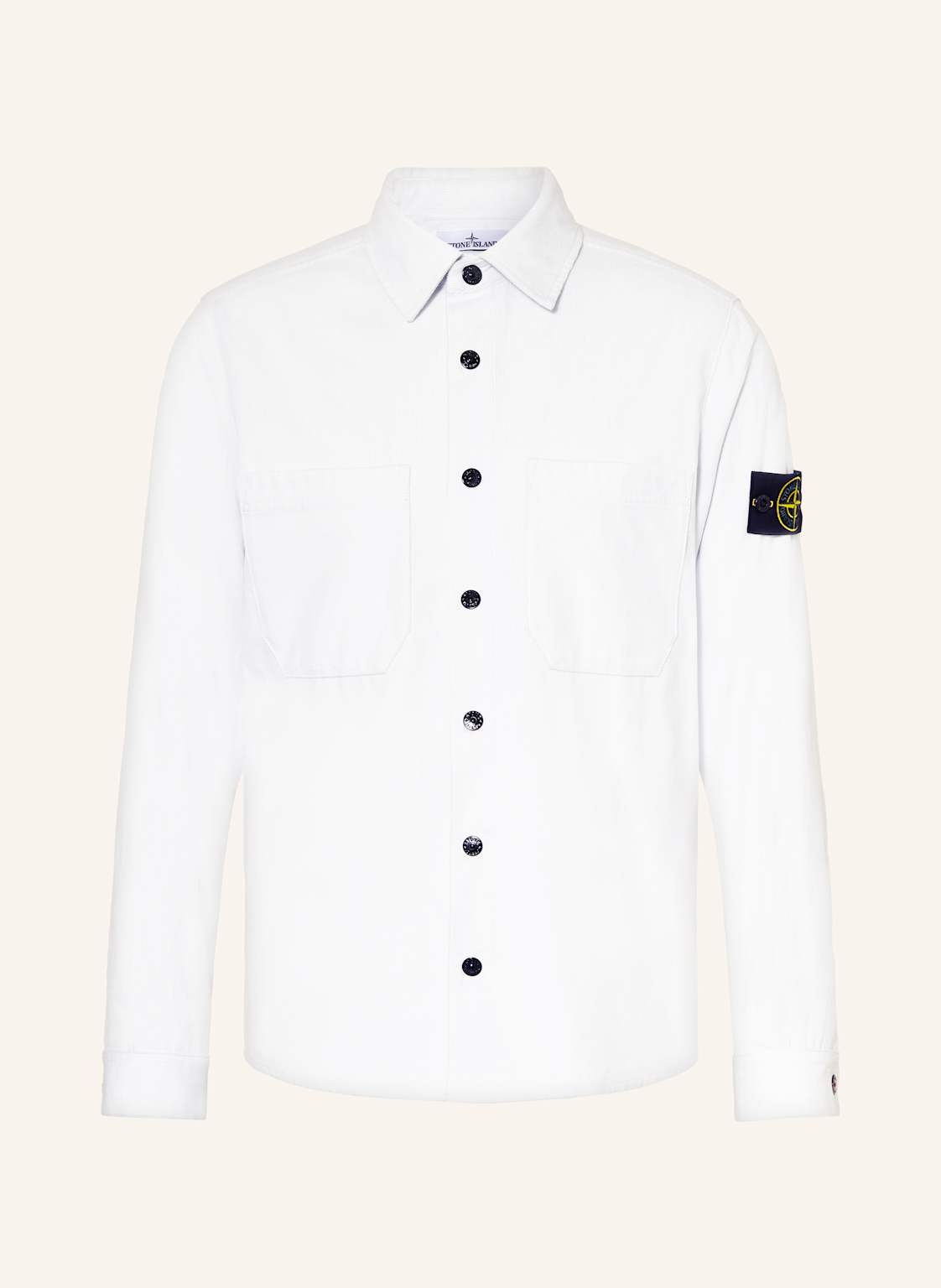 Stone Island Cord-Overjacket weiss Stone Island Cord-Overjacket weiss von Stone Island