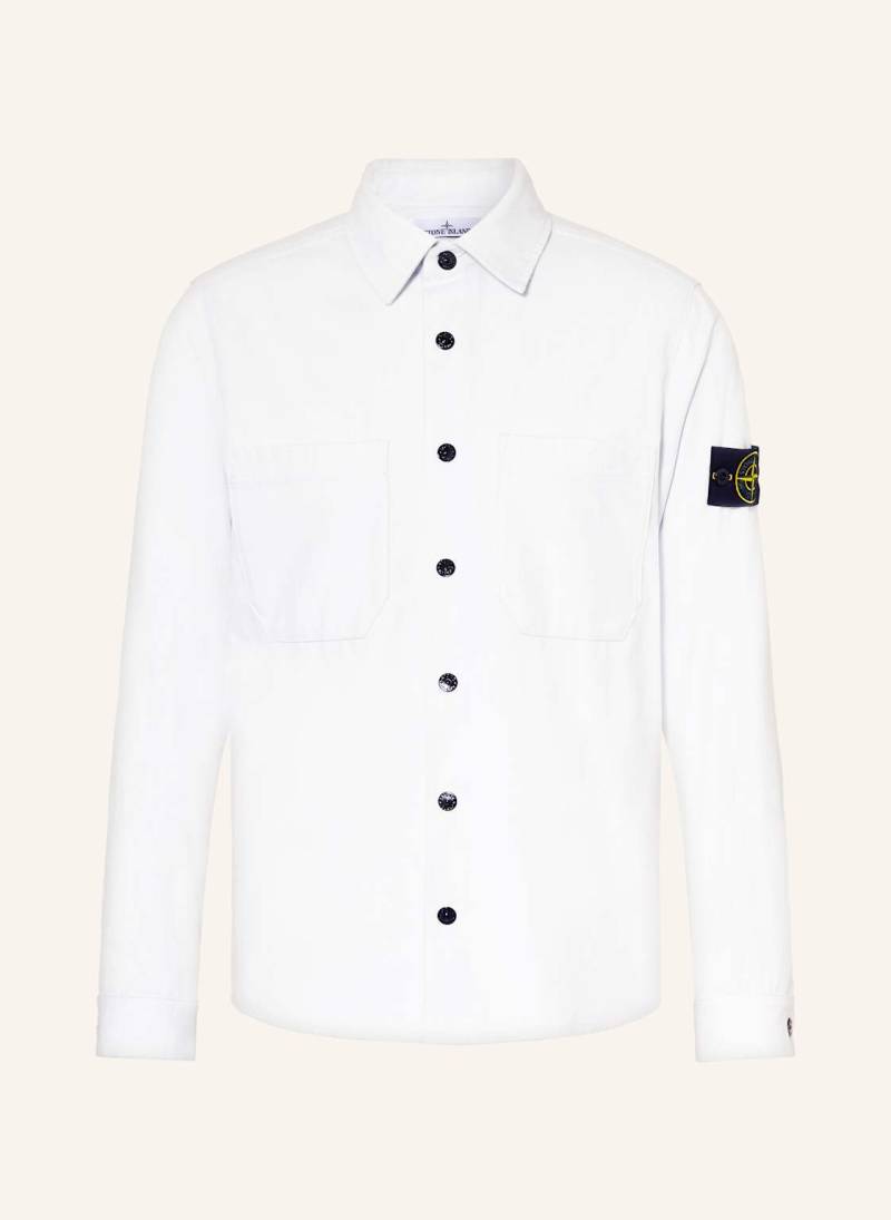 Stone Island Cord-Overjacket weiss von Stone Island