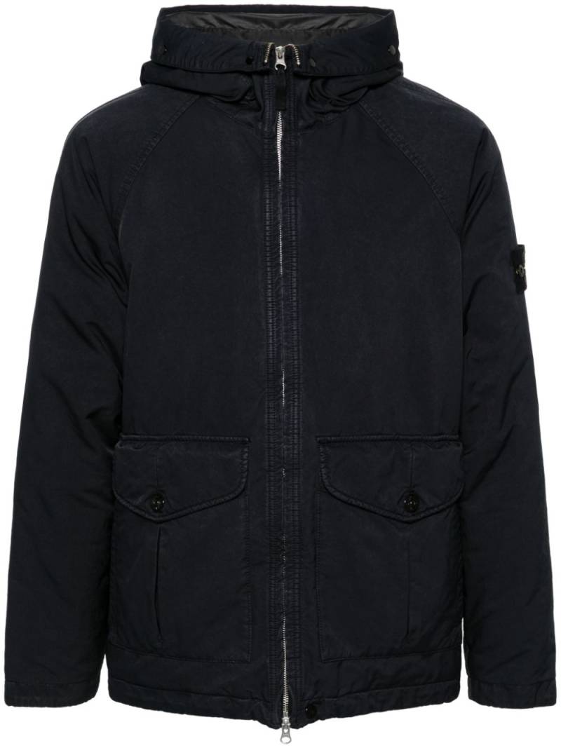 Stone Island David TC puffer jacket - Blue von Stone Island