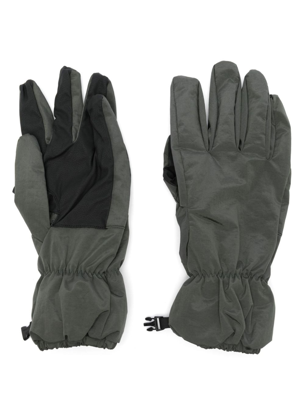 Stone Island ECONYL® gloves - Green von Stone Island