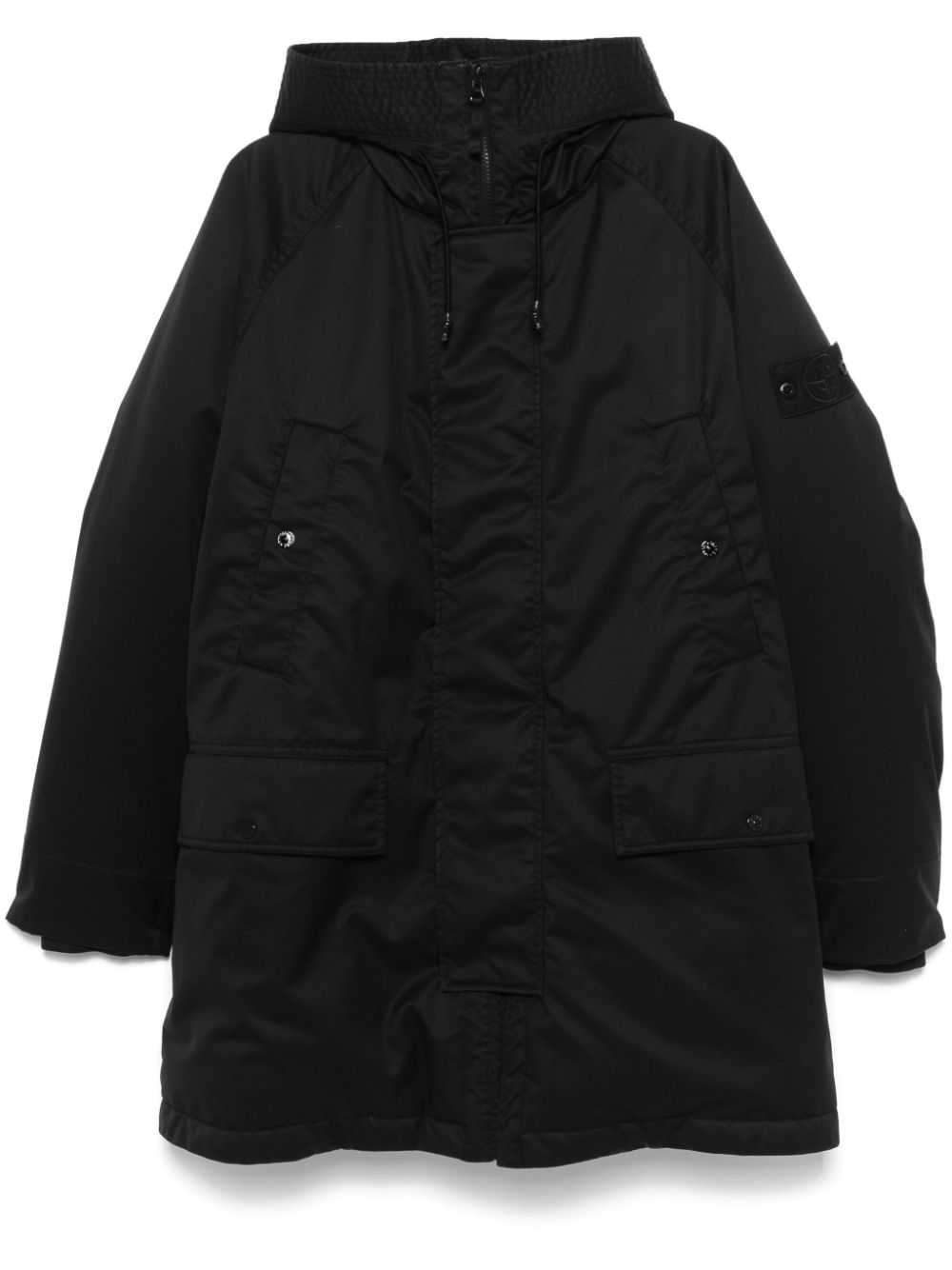 Stone Island Ghost coat - Black von Stone Island