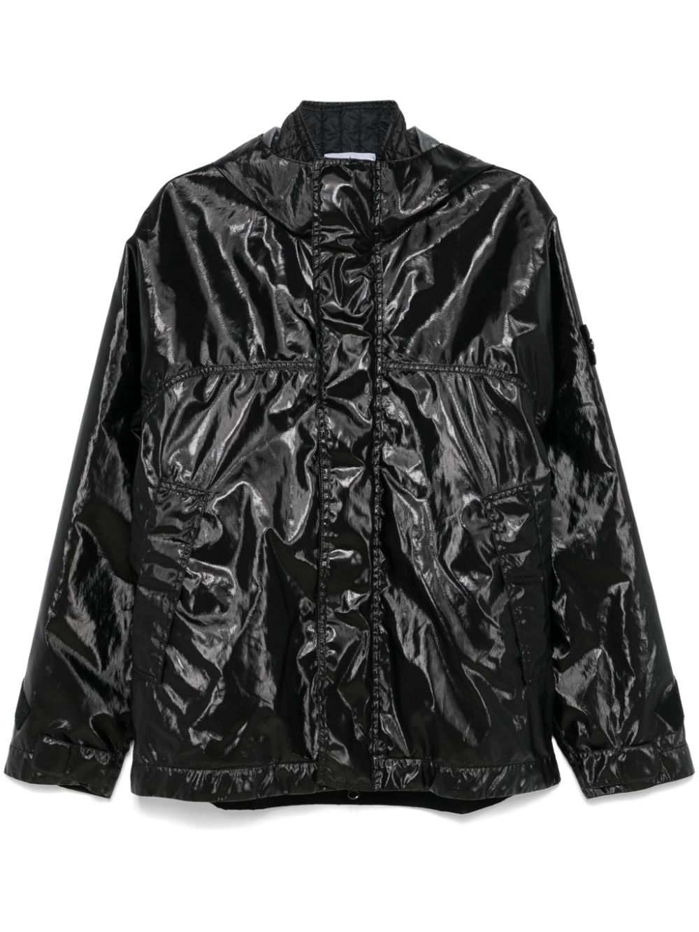 Stone Island Glass Cover-TC jacket - Black von Stone Island