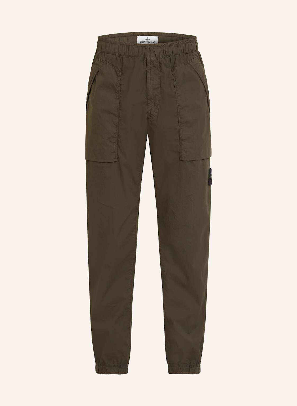 Stone Island Hose Paracadute Im Jogging-Stil Extra Slim Fit gruen von Stone Island