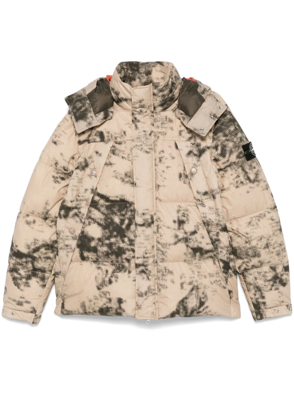 Stone Island Ice jacket - Brown von Stone Island