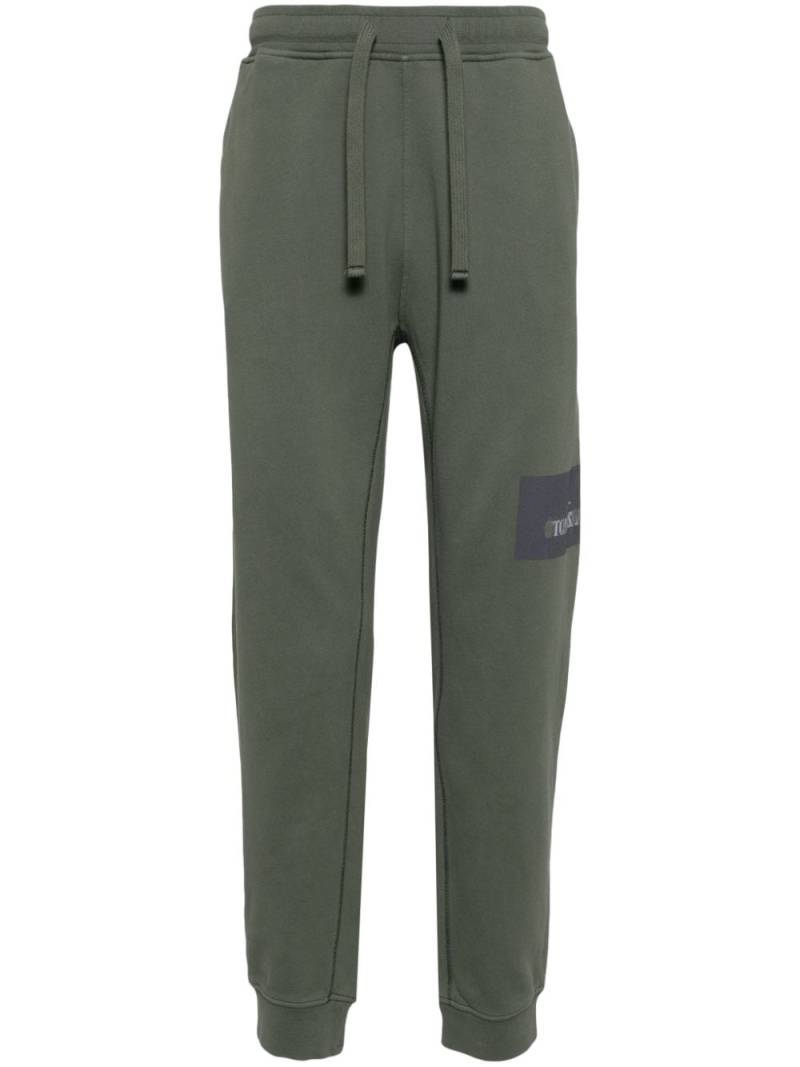 Stone Island Institutional Two-print track pants - Green von Stone Island