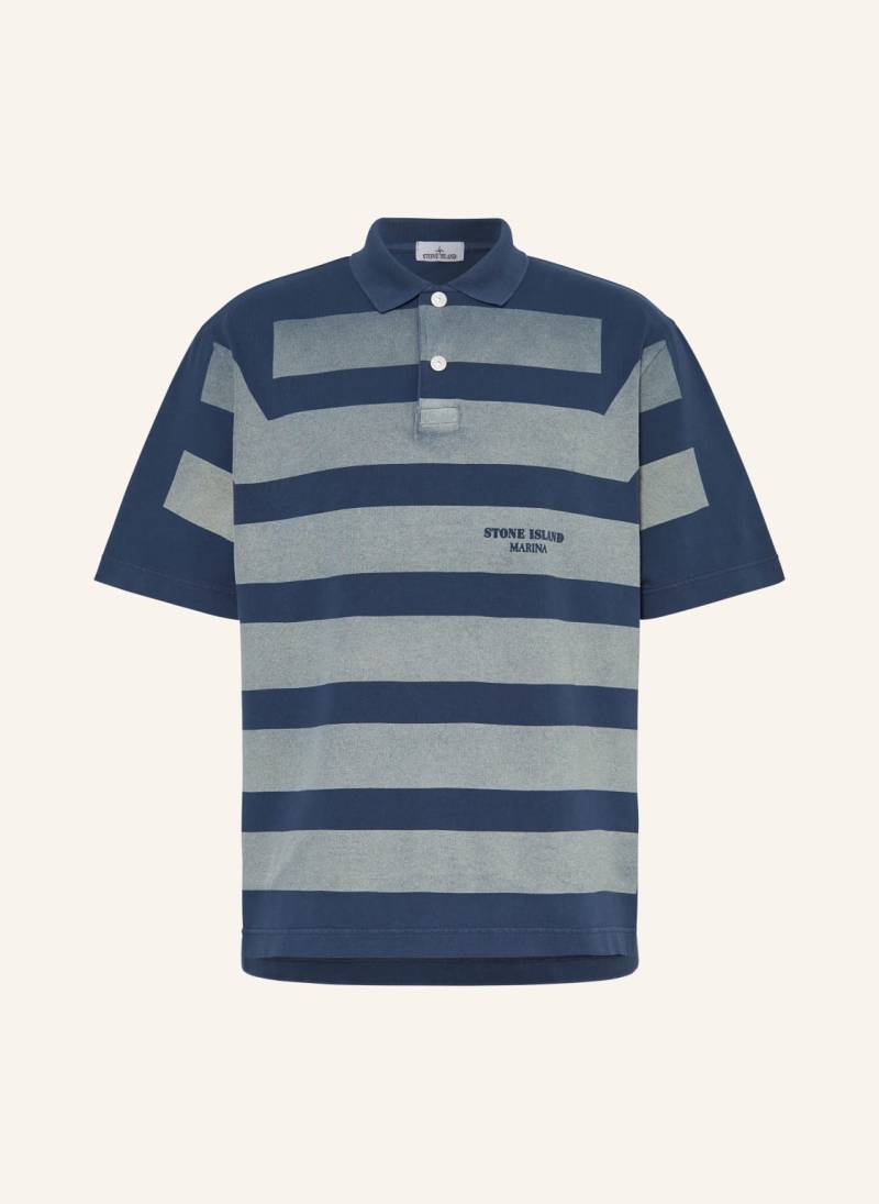 Stone Island Jersey-Poloshirt Marina blau von Stone Island