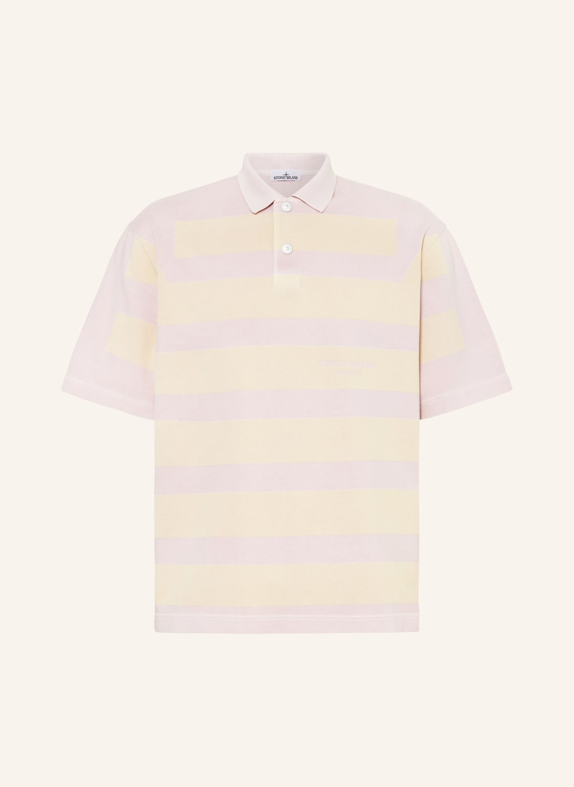 Stone Island Jersey-Poloshirt Marina rosa von Stone Island