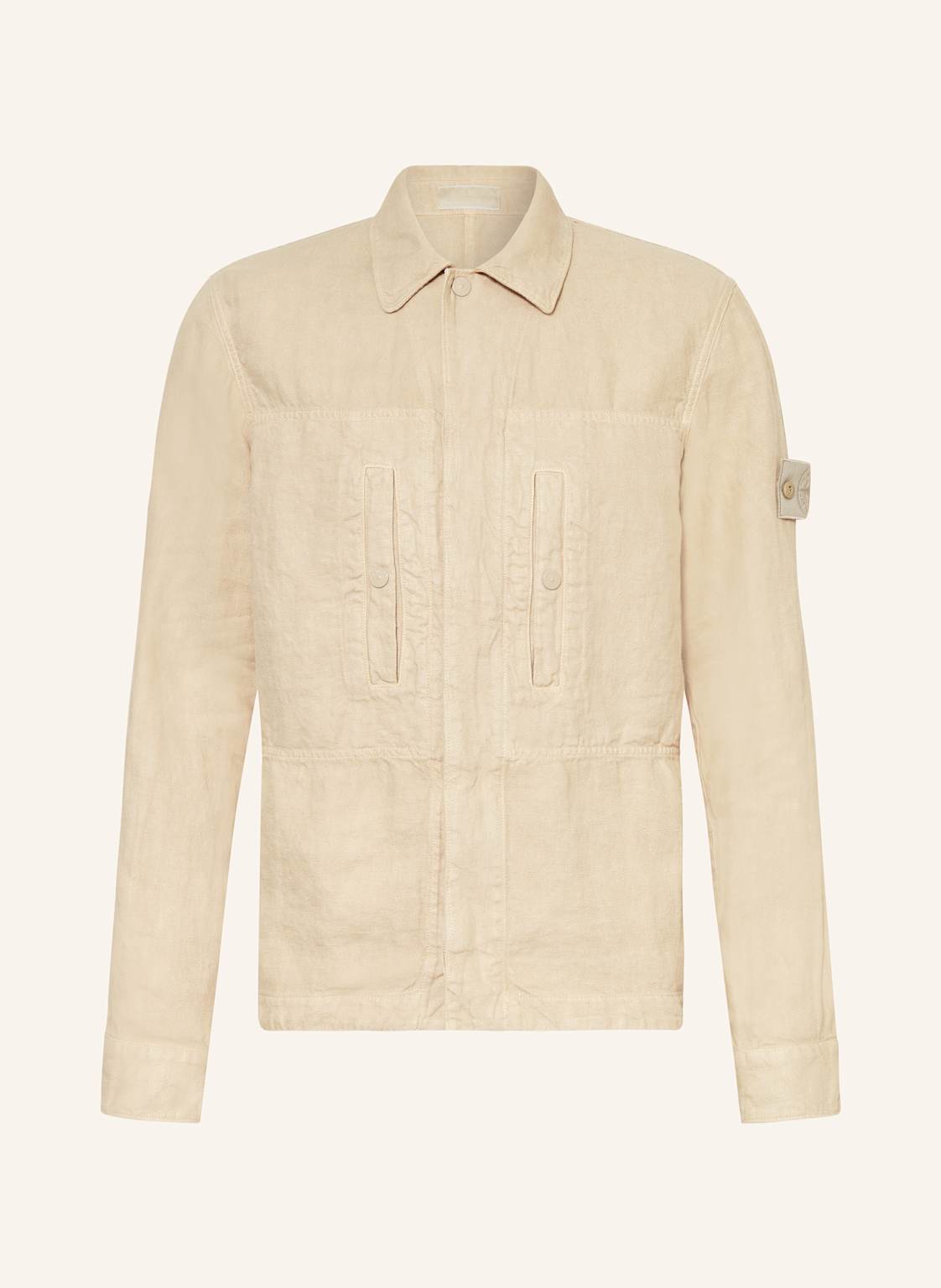 Stone Island Leinenjacke Gost beige Stone Island Leinenjacke Gost beige von Stone Island