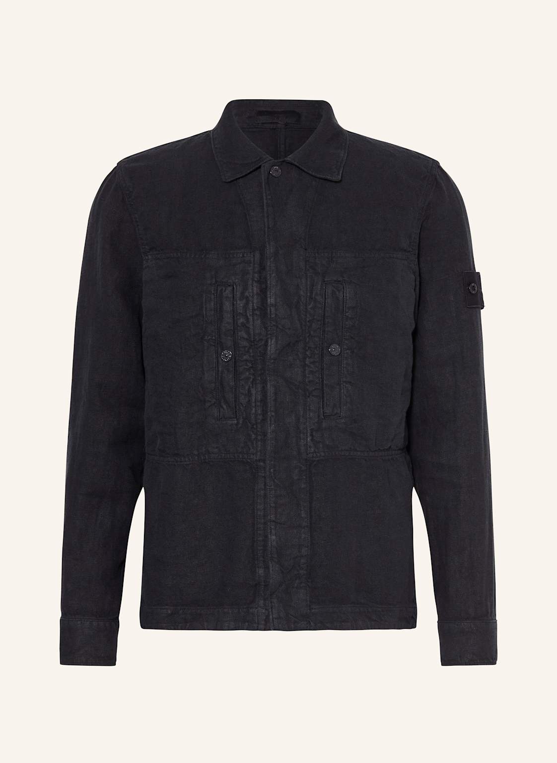 Stone Island Leinenjacke Gost blau Stone Island Leinenjacke Gost blau von Stone Island