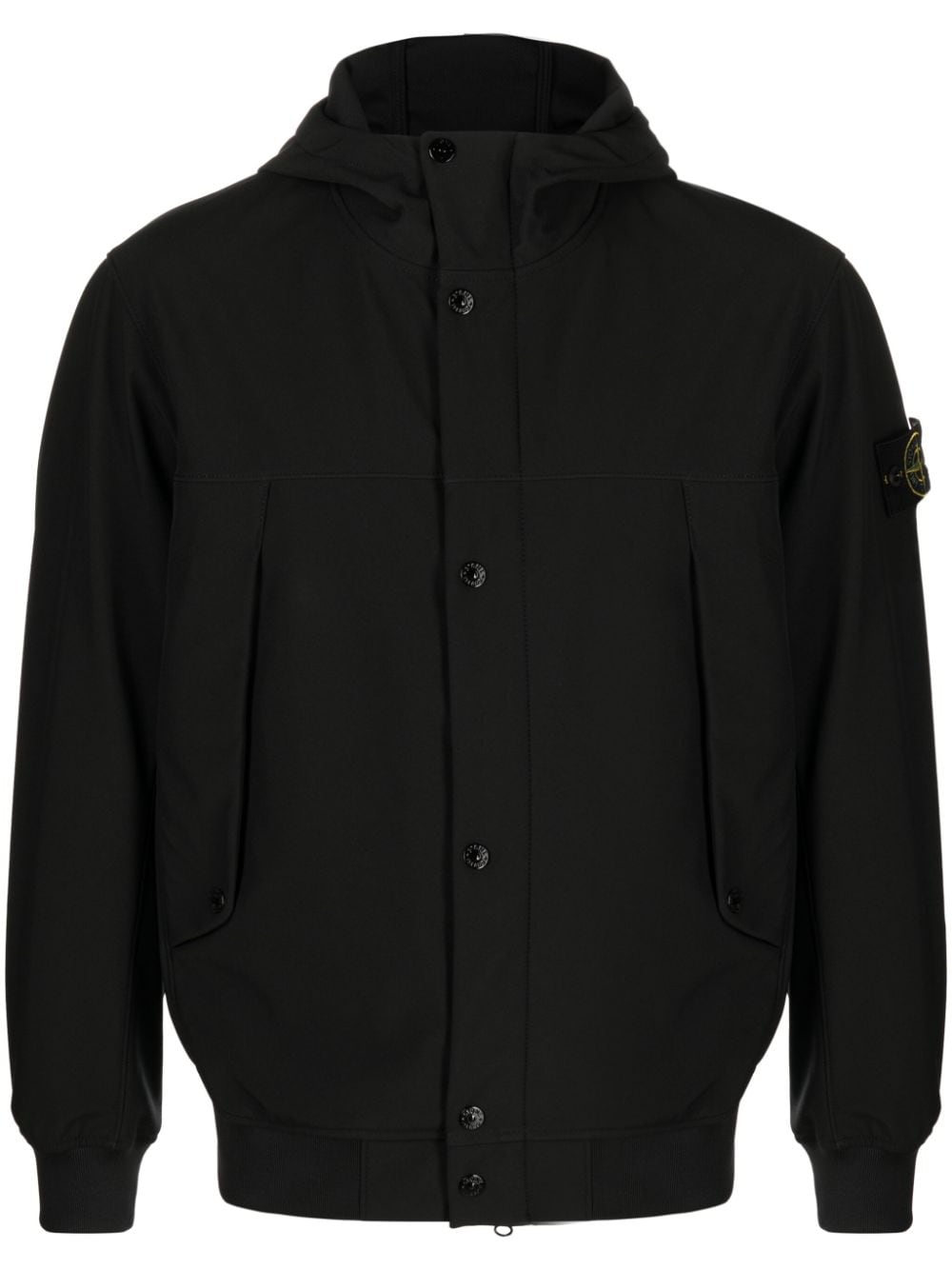 Stone Island Light Soft Shell-R jacket - Black von Stone Island