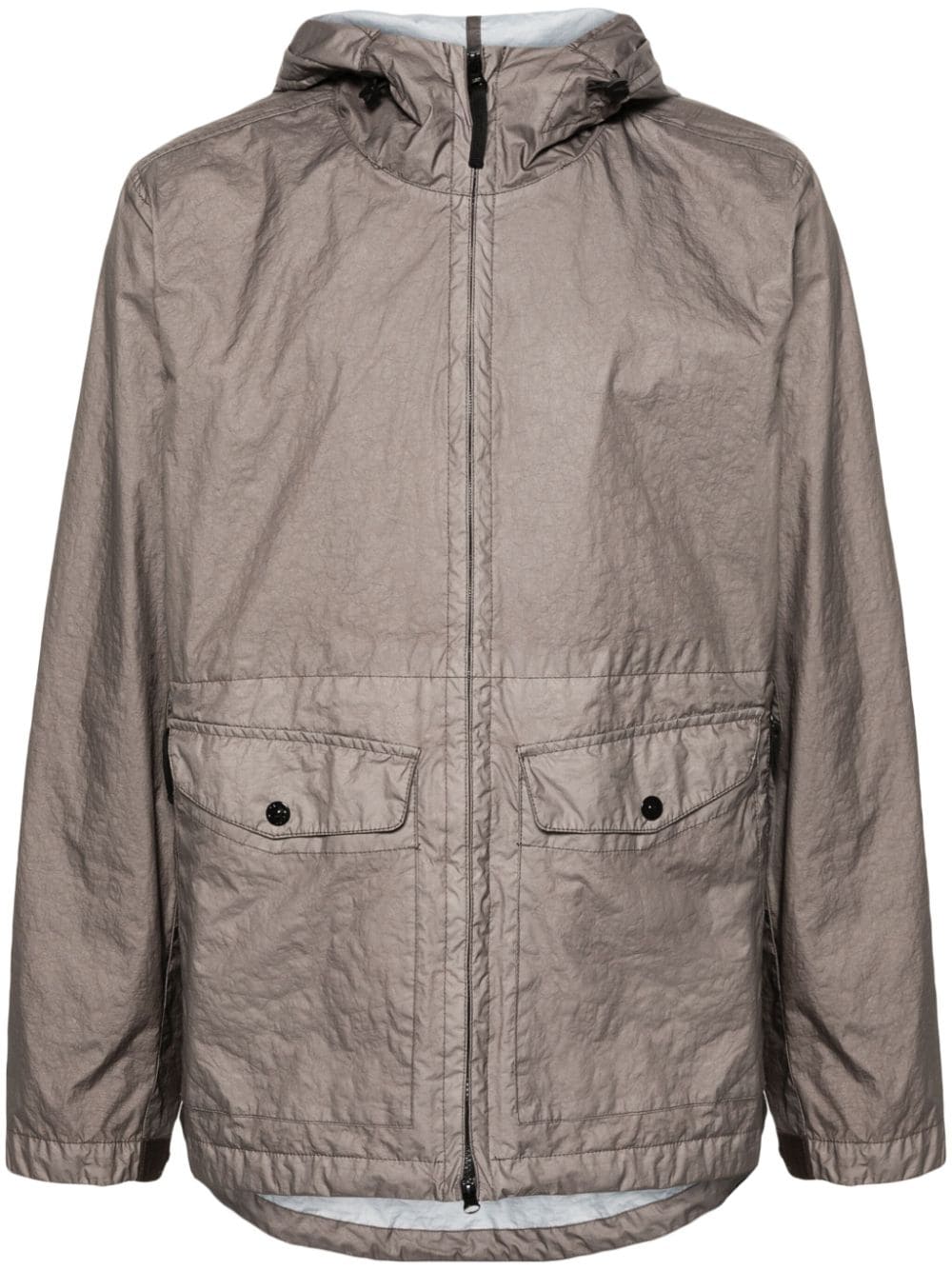 Stone Island Membrana 3L TC hooded jacket - Grey von Stone Island