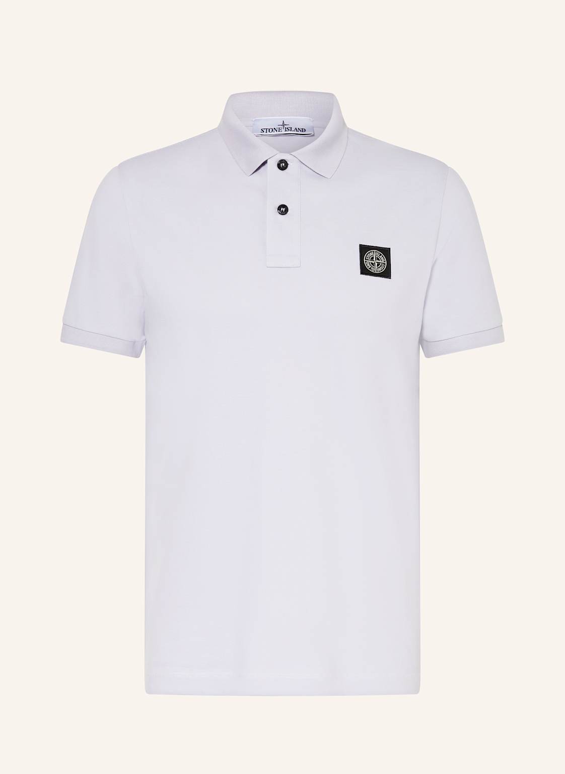 Stone Island Piqué-Poloshirt Regular Fit lila von Stone Island