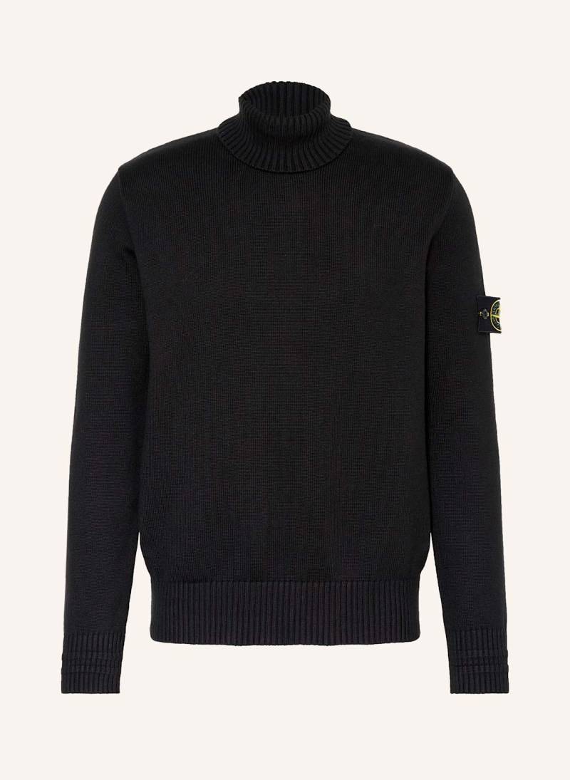 Stone Island Rollkragenpullover schwarz von Stone Island