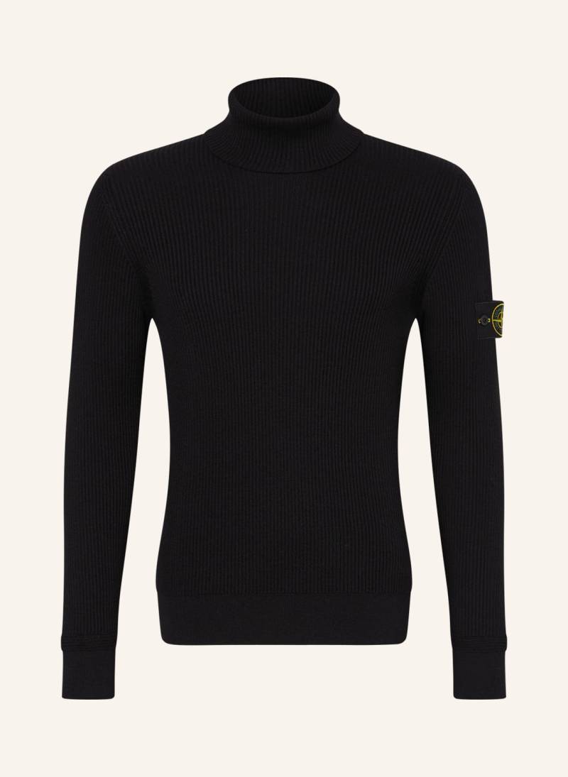 Stone Island Rollkragenpullover schwarz von Stone Island