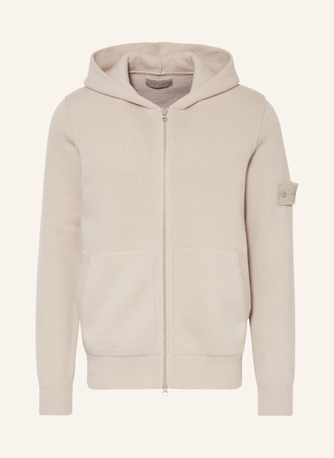 Stone Island Strickjacke Ghost beige von Stone Island