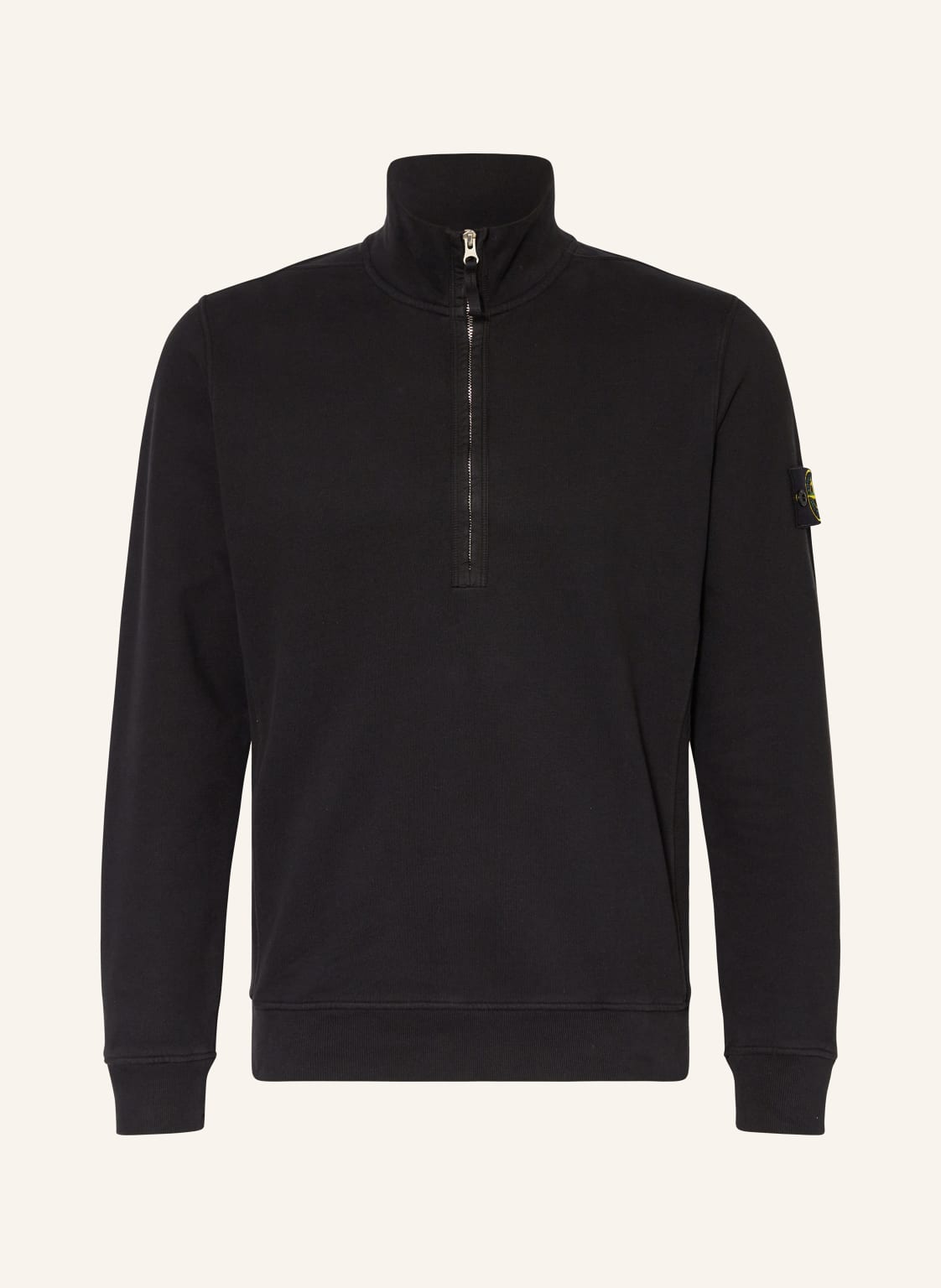 Stone Island Sweat-Troyer schwarz von Stone Island