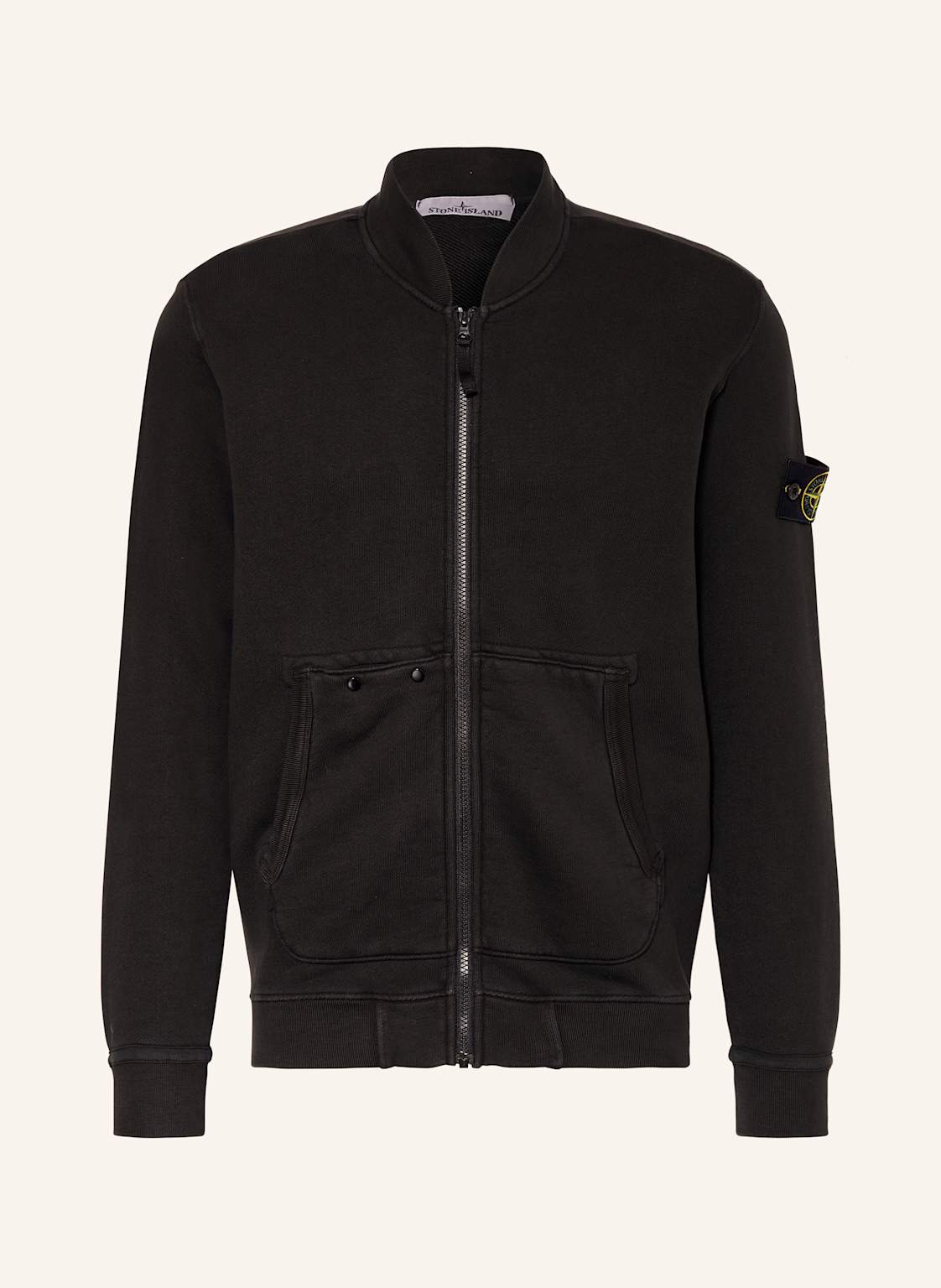 Stone Island Sweatjacke schwarz von Stone Island