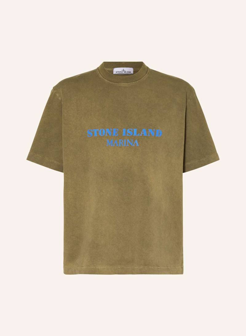 Stone Island T-Shirt Marina braun von Stone Island