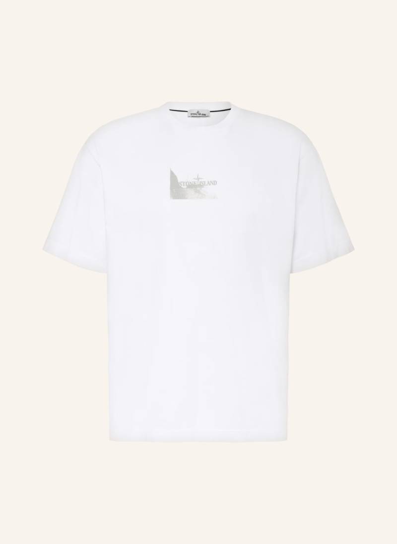 Stone Island T-Shirt weiss von Stone Island