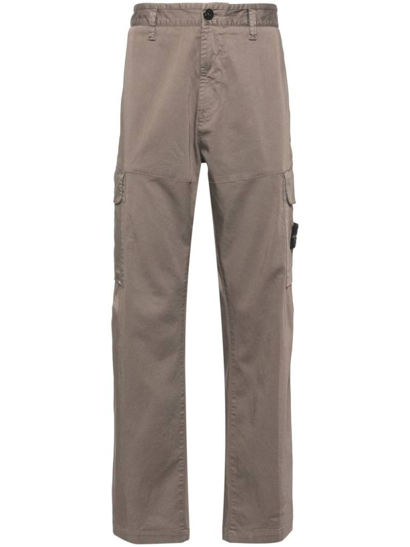 Stone Island cargo tapered-leg trousers - Neutrals von Stone Island