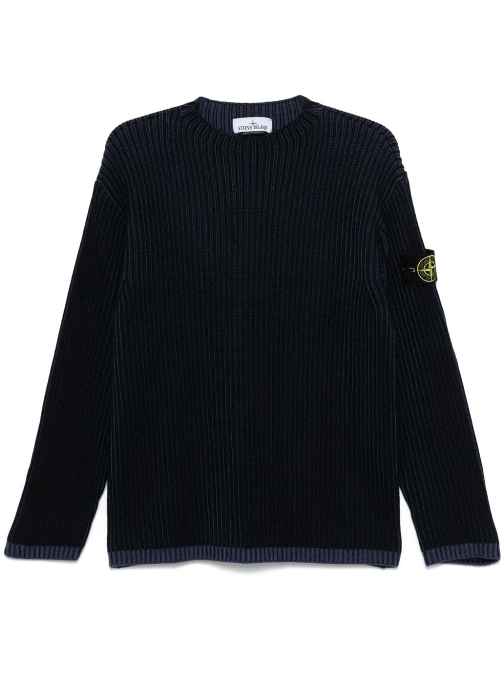 Stone Island chunky-ribbed sweater - Blue von Stone Island