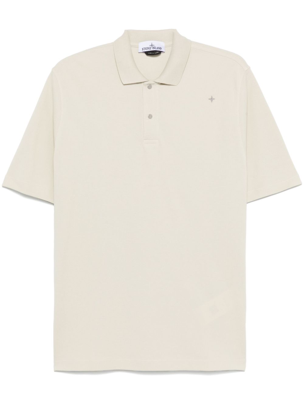 Stone Island cotton polo shirt - Neutrals von Stone Island