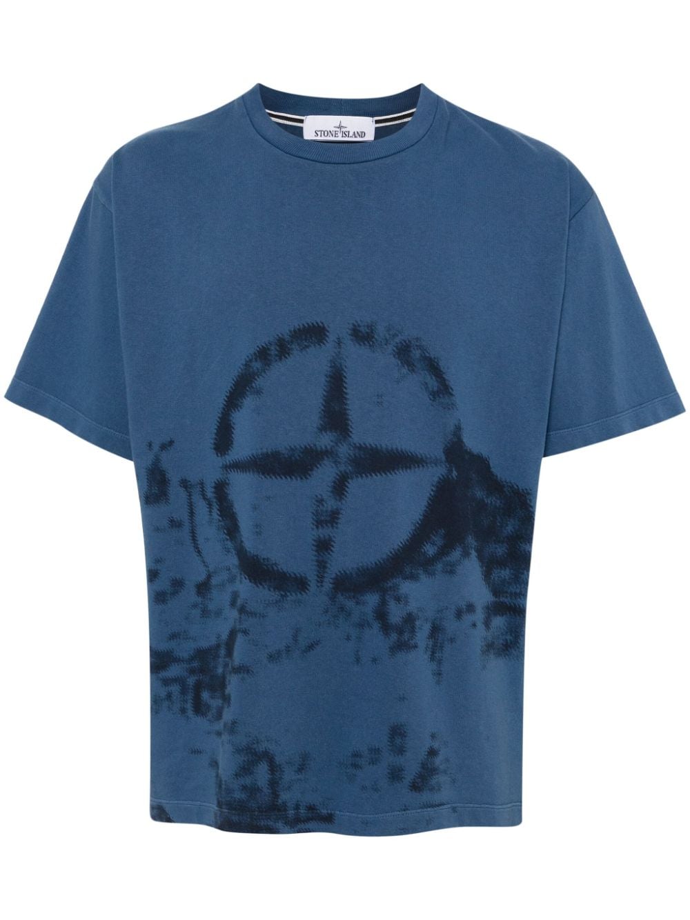 Stone Island cotton t-shirt - Blue von Stone Island