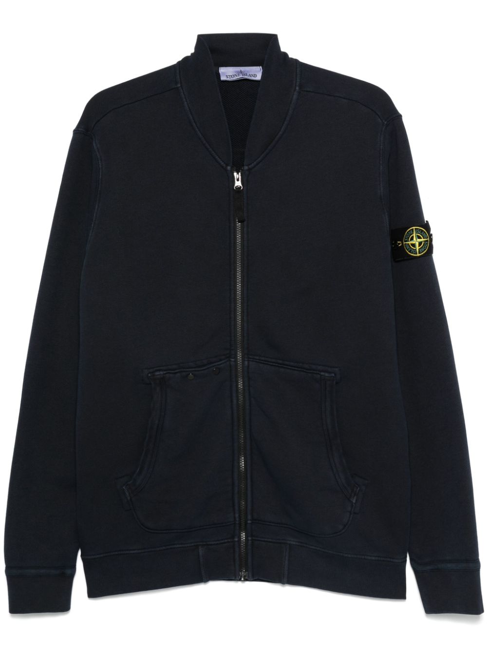 Stone Island detachable-Compass jacket - Blue von Stone Island