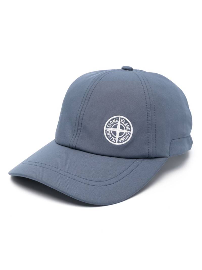 Stone Island embroidered-logo cap - Blue von Stone Island