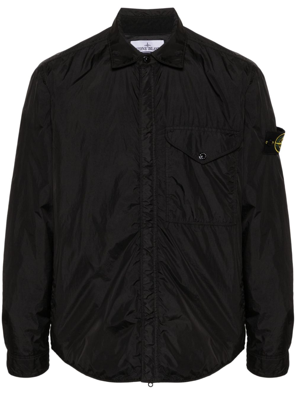 Stone Island insulated lightweight jacket - Black von Stone Island