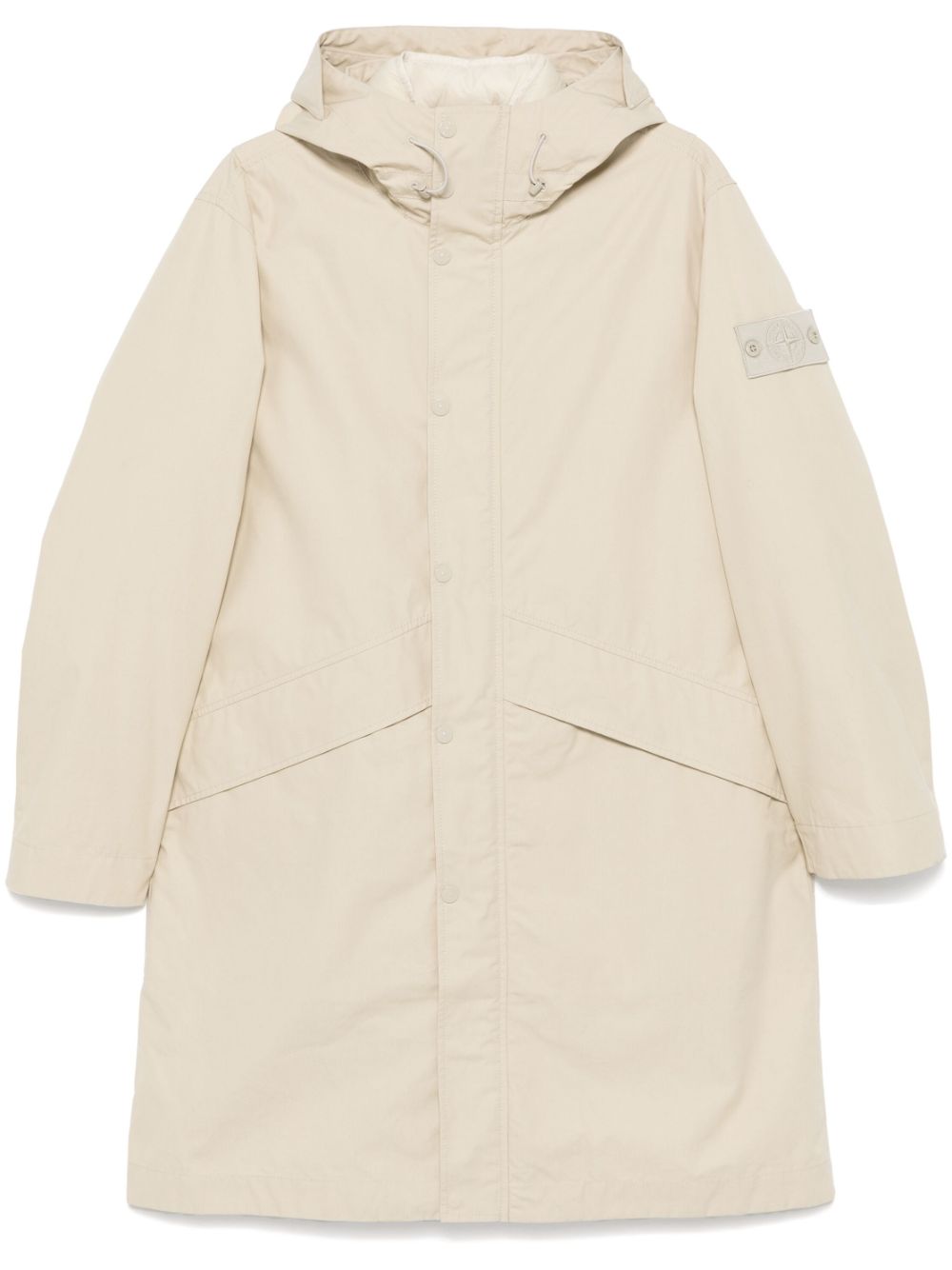 Stone Island layered coat - Neutrals von Stone Island