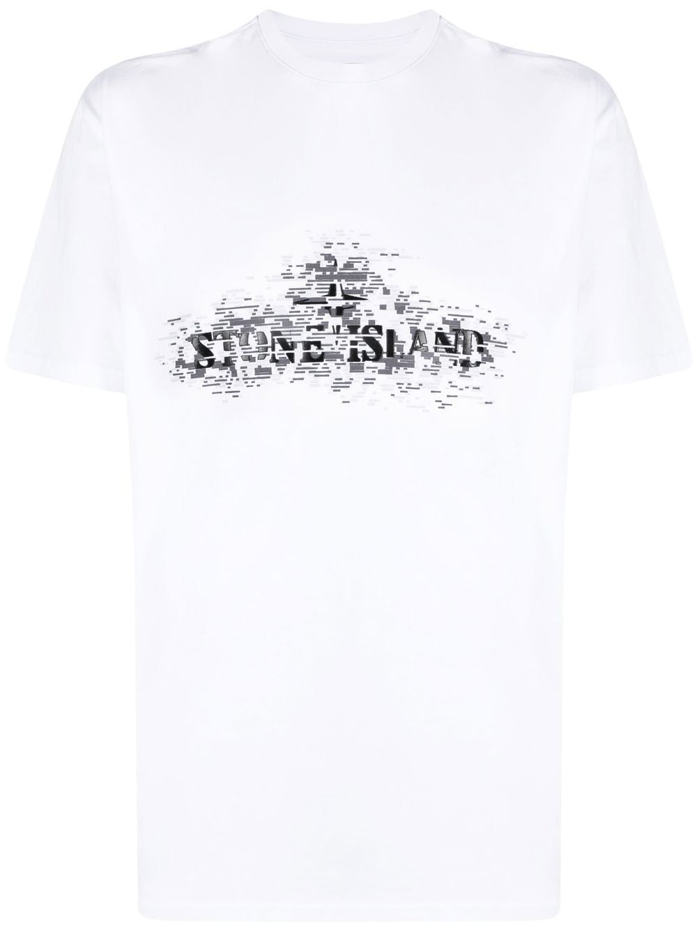 Stone Island logo-print T-shirt - White von Stone Island