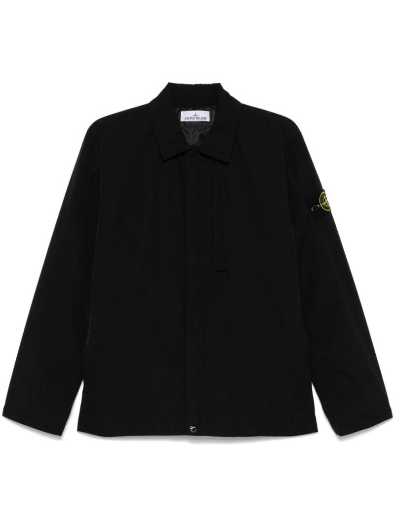 Stone Island micro twill jacket - Black von Stone Island