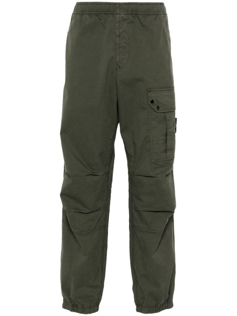 Stone Island mid-rise cargo trousers - Green von Stone Island